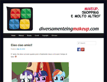 Tablet Screenshot of diversamenteingmakeup.com